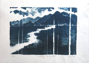 Original Fine Art Beach Printmaking by Skadi Engeln