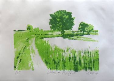 Original Fine Art Landscape Printmaking by Skadi Engeln