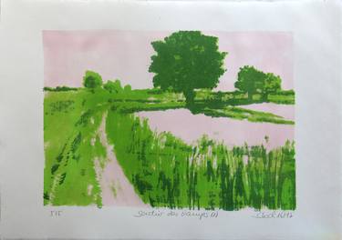 Original Landscape Printmaking by Skadi Engeln