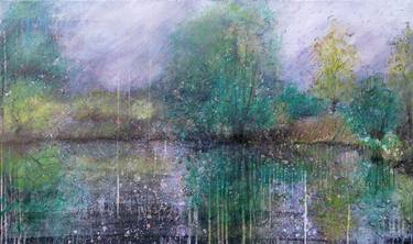 Original Abstract Water Paintings by Skadi Engeln