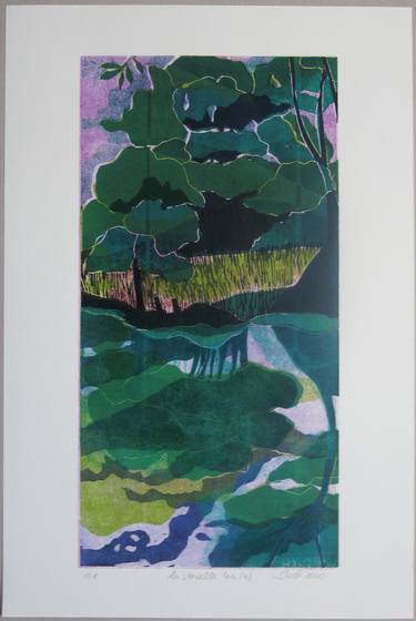 Print of Landscape Printmaking by Skadi Engeln