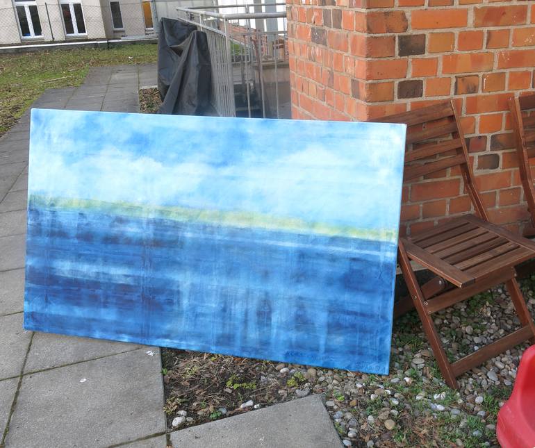 Original Abstract Seascape Painting by Skadi Engeln