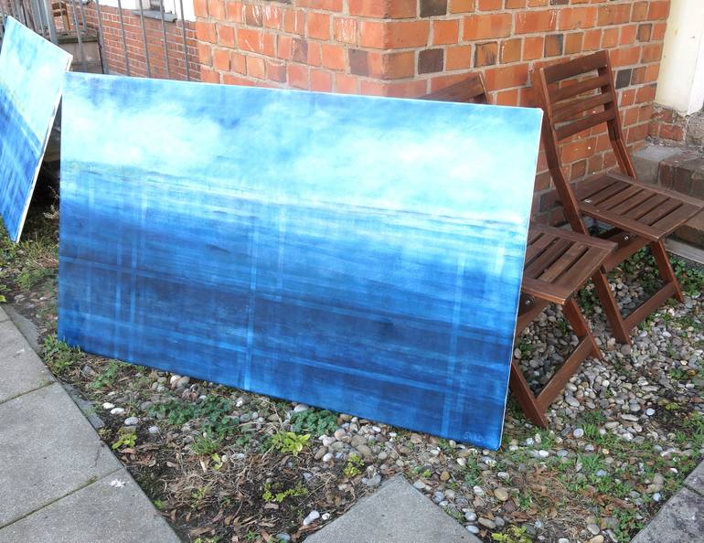 Original Abstract Seascape Painting by Skadi Engeln