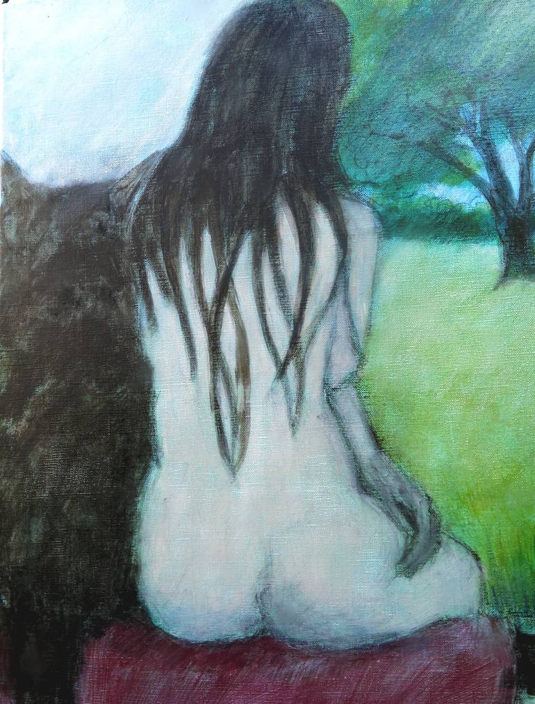 Original Women Painting by Skadi Engeln