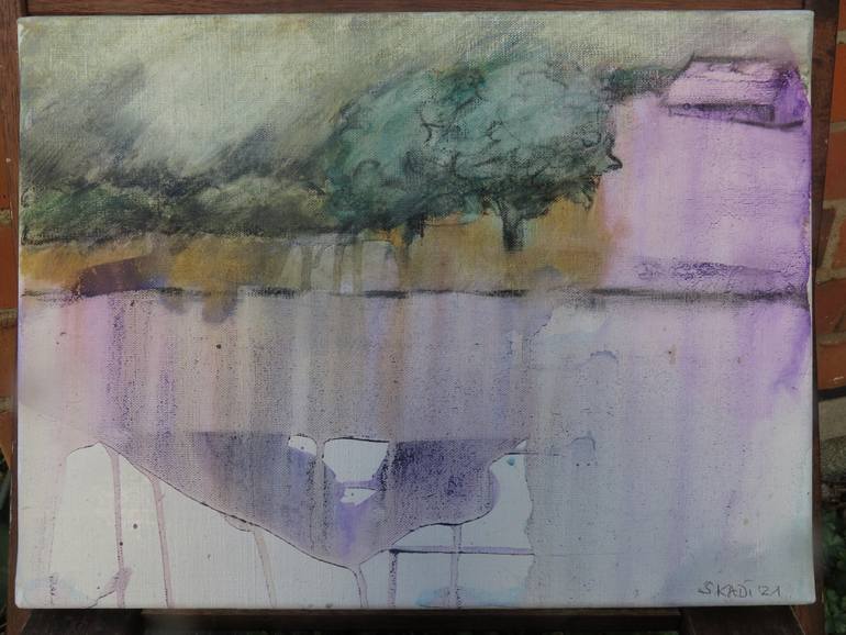 Original Abstract Landscape Painting by Skadi Engeln