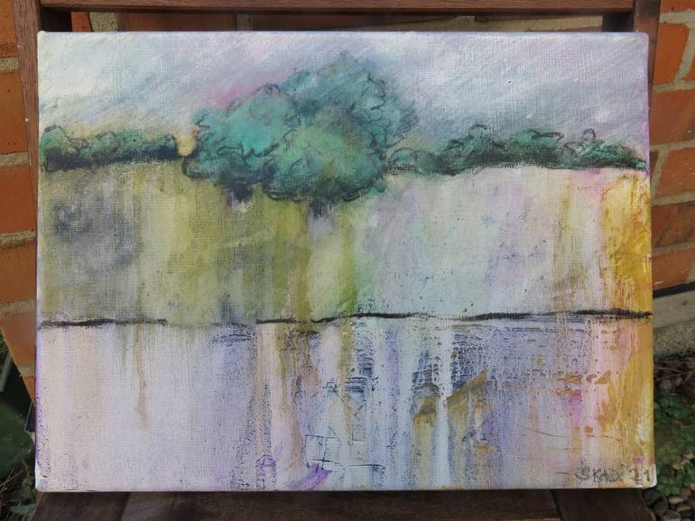 Original Abstract Landscape Painting by Skadi Engeln