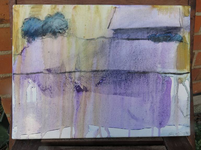 Original Abstract Landscape Painting by Skadi Engeln