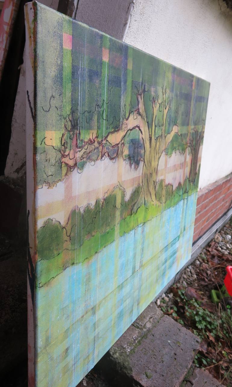 Original Abstract Landscape Painting by Skadi Engeln