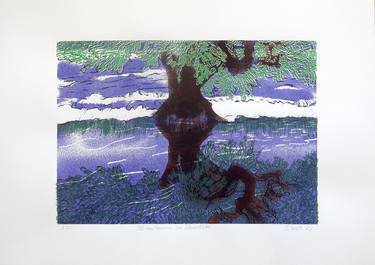 Original Figurative Botanic Printmaking by Skadi Engeln