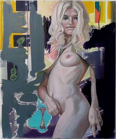 Original Realism Erotic Paintings by Susanne Strassmann