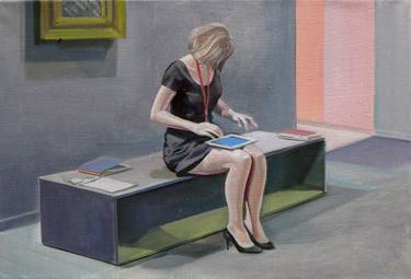 Original Figurative Women Paintings by Susanne Strassmann