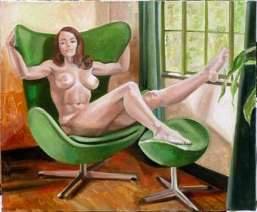 Original Realism Nude Paintings by Susanne Strassmann
