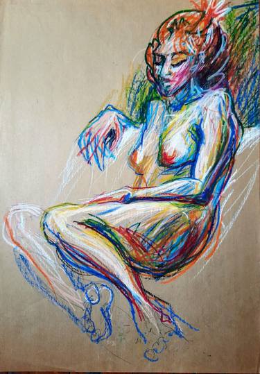Original Nude Drawings by Susanne Strassmann