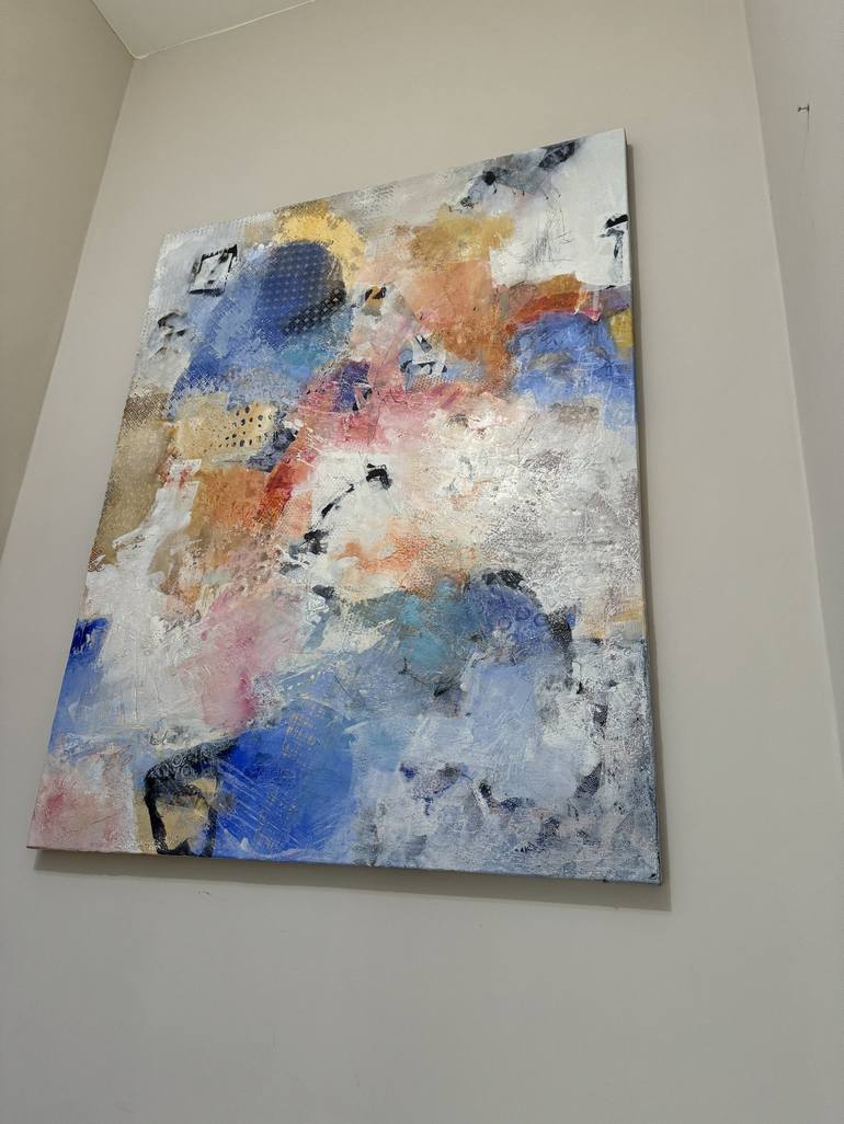 Original Impressionism Abstract Painting by Claudia Geil