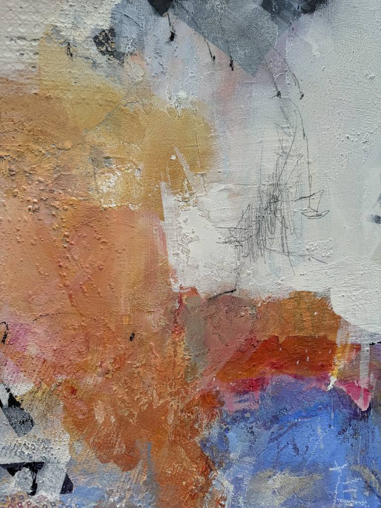 Original Impressionism Abstract Painting by Claudia Geil