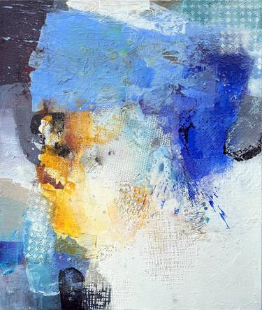 Original Impressionism Abstract Painting by Claudia Geil