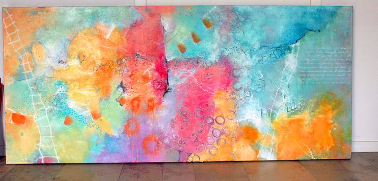 Original Abstract Painting by Claudia Geil