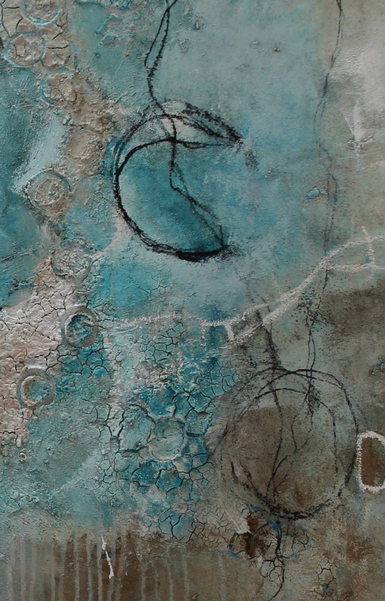 Original Abstract Painting by Claudia Geil