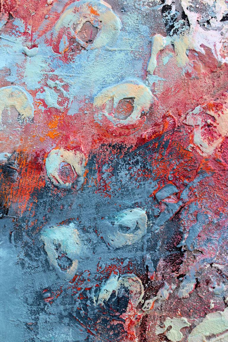 Original Abstract Expressionism Abstract Painting by Claudia Geil