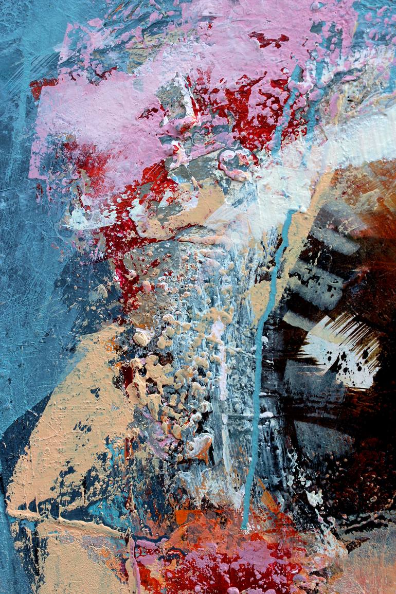 Original Abstract Expressionism Abstract Painting by Claudia Geil