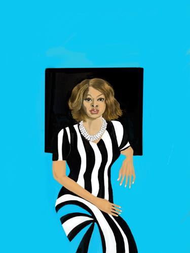 Original Digital Art People Digital by Margot Stinton