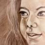 Close up of face