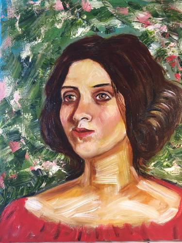 Original Portraiture Portrait Paintings by Margot Stinton