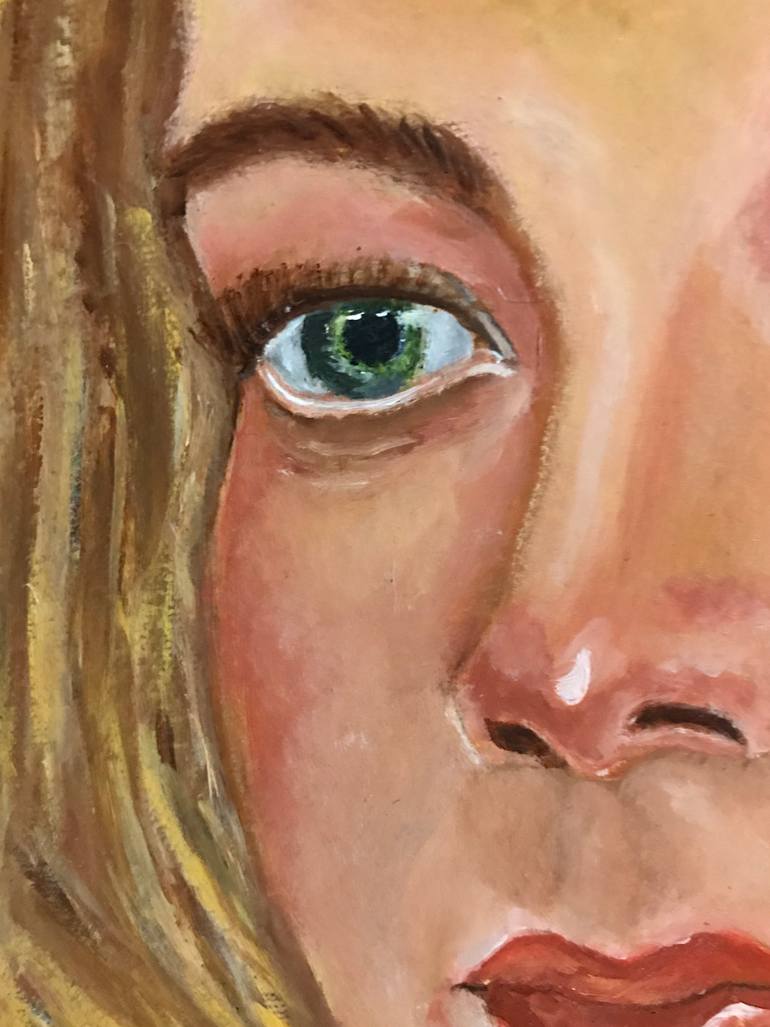 Original Figurative People Painting by Margot Stinton