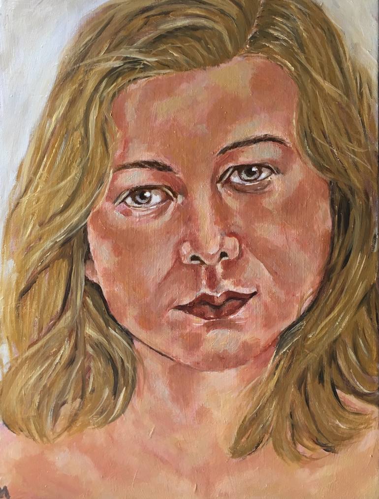 Print of Figurative Portrait Paintings by Margot Stinton