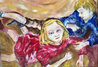 Print of Children Paintings by Margot Stinton