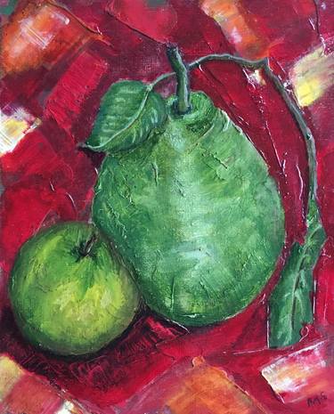 Print of Abstract Food Paintings by Margot Stinton