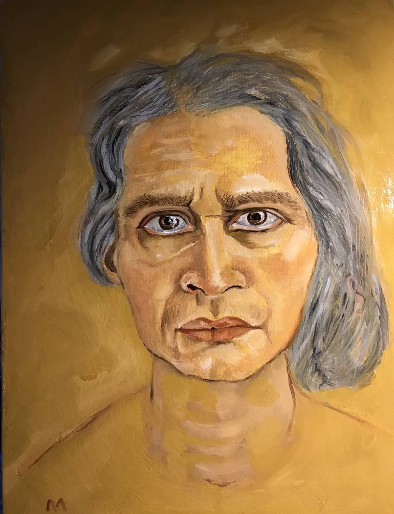 Original Portrait Painting by Margot Stinton
