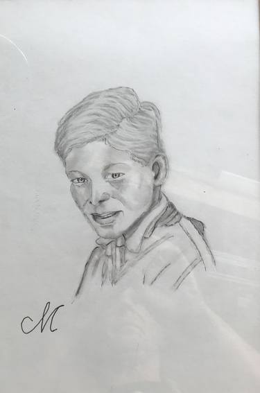 Original Figurative People Drawings by Margot Stinton