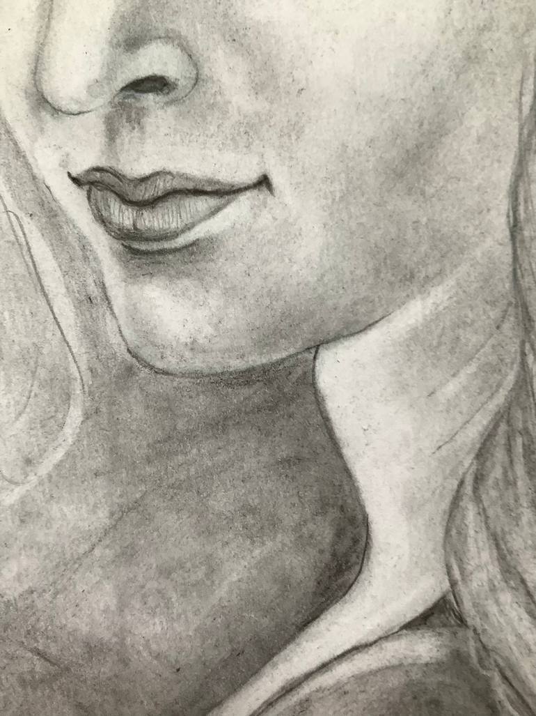 Original Figurative People Drawing by Margot Stinton