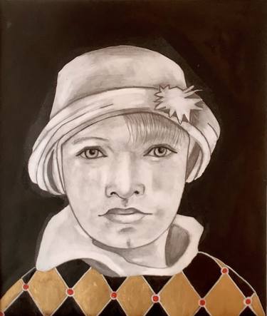 Original Figurative Children Drawings by Margot Stinton