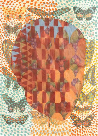 Print of Patterns Collage by Jose Ortega