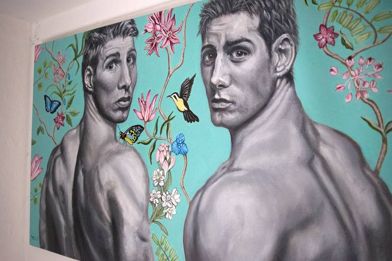Original Other Nude Painting by David Brodie