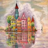 Happy island by Elena Sharagova