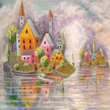 Happy islands by Elena Sharagova