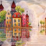 Happy islands by Elena Sharagova