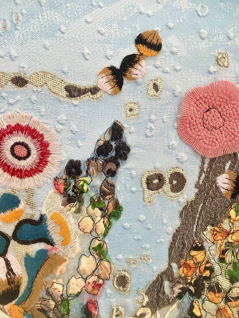 Original Conceptual Garden Mixed Media by Leisa Rich