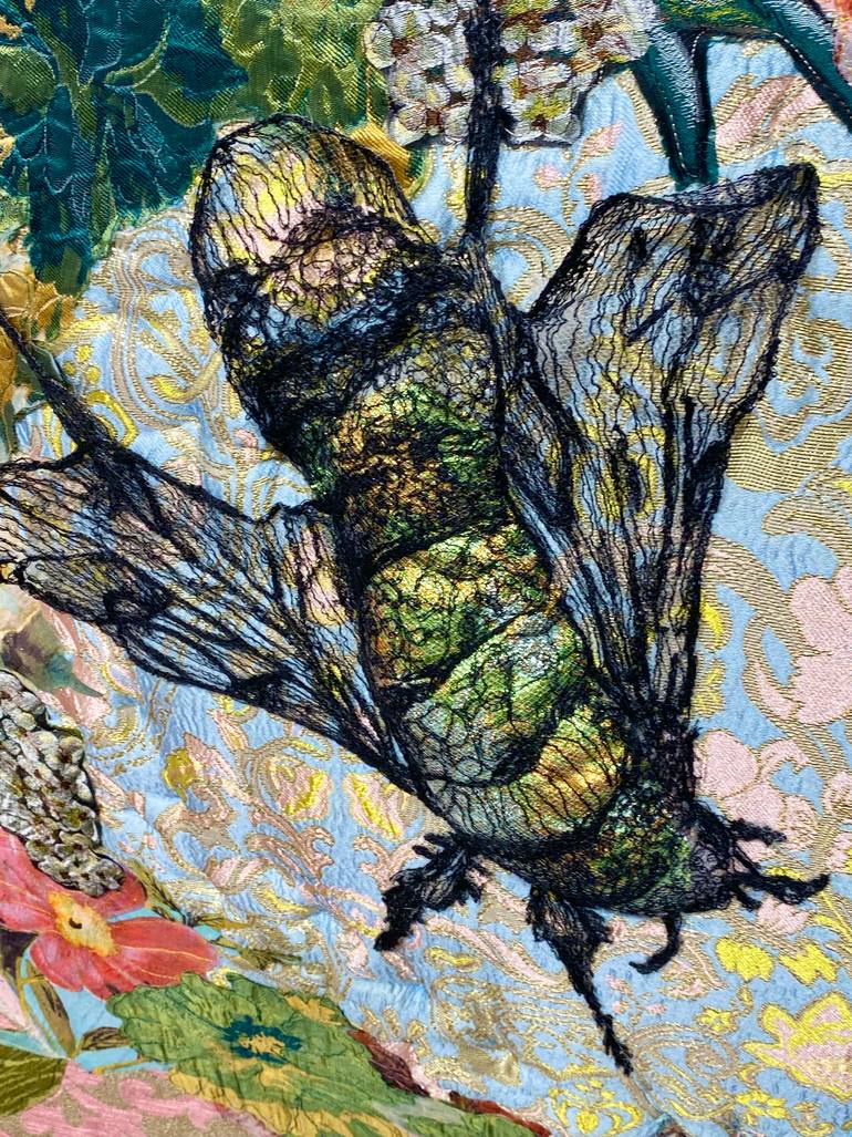 Original Conceptual Botanic Mixed Media by Leisa Rich