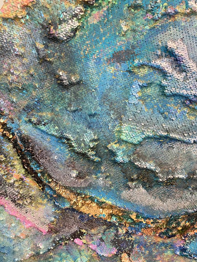 Original Abstract Mixed Media by Leisa Rich