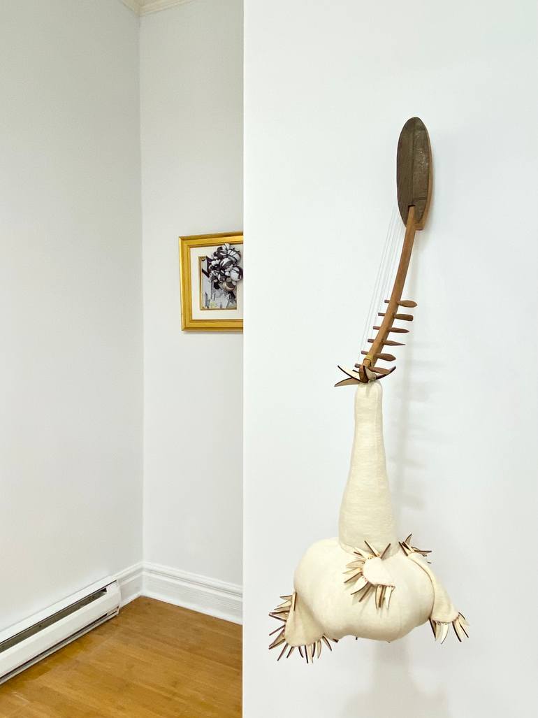 Original Abstract Music Sculpture by Leisa Rich