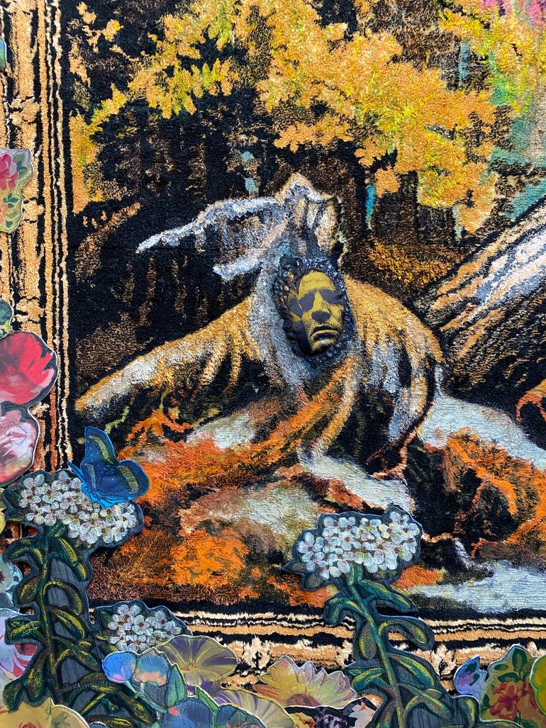 Original Romanticism Nature Mixed Media by Leisa Rich