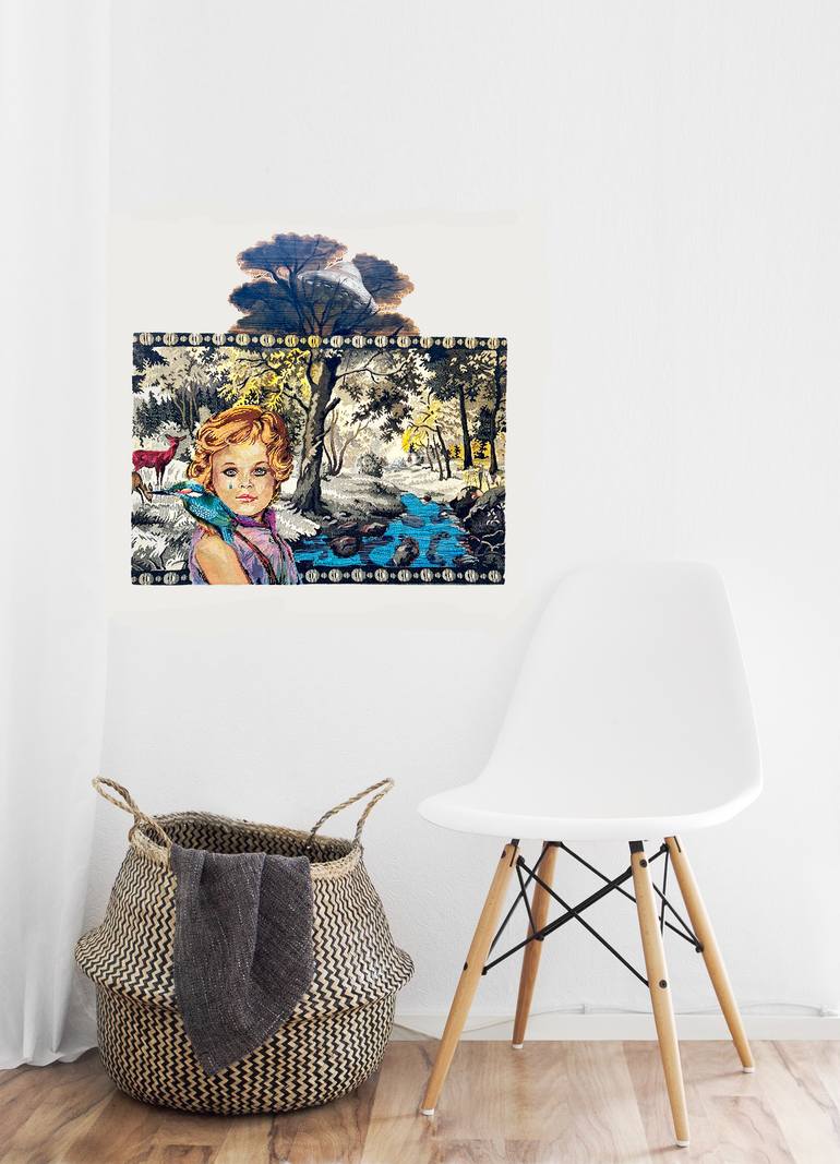 Original Illustration Fantasy Mixed Media by Leisa Rich