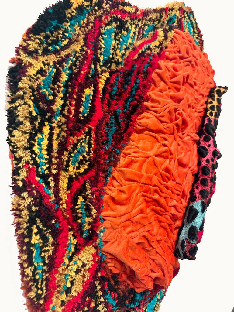 Original Abstract Botanic Sculpture by Leisa Rich