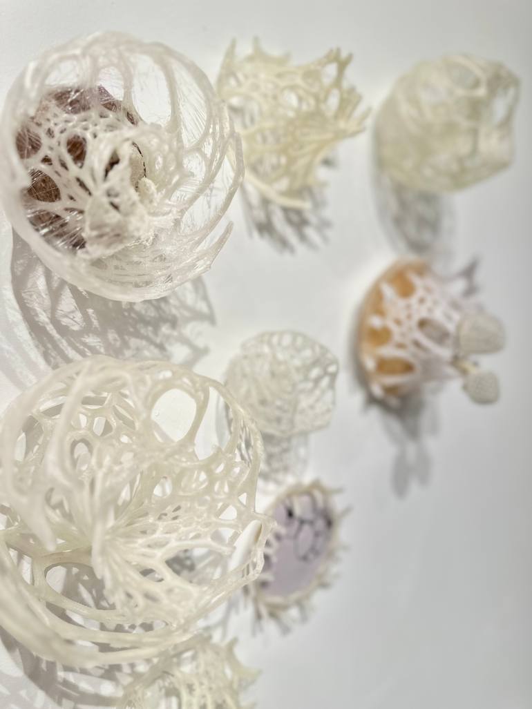 Original Abstract Ocean Installation by Leisa Rich