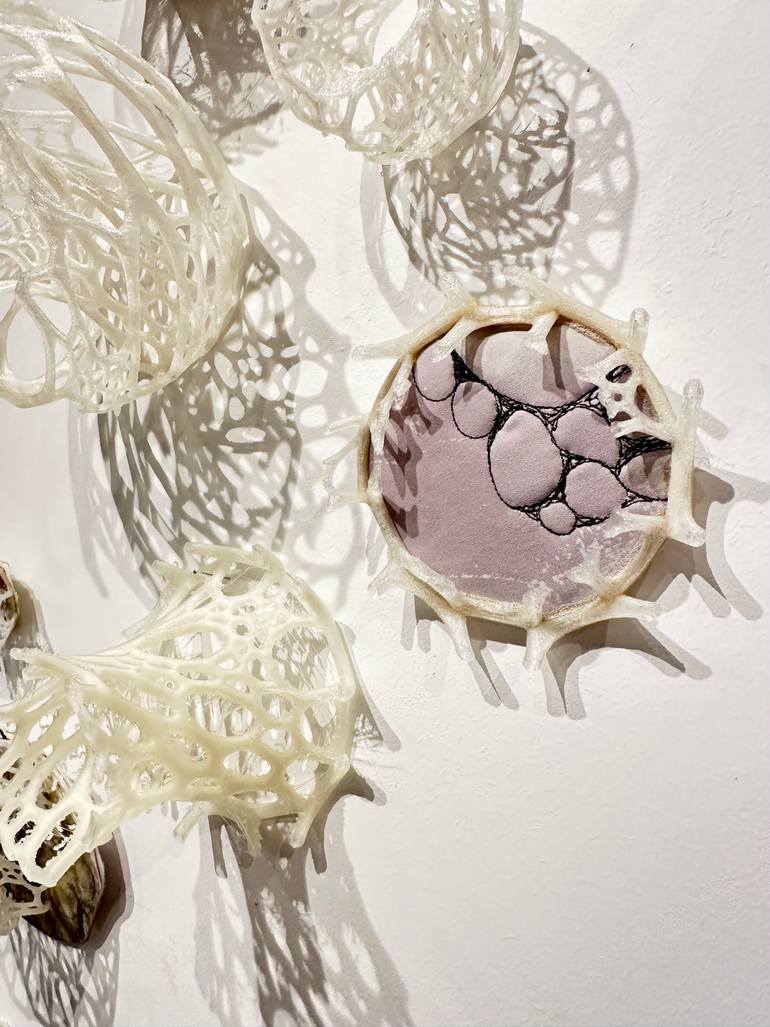 Original Abstract Ocean Installation by Leisa Rich