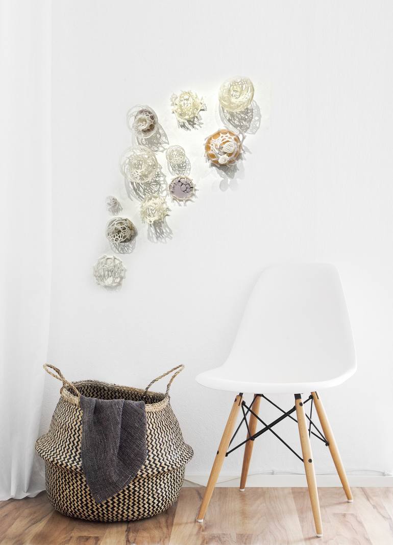 Original Abstract Ocean Installation by Leisa Rich